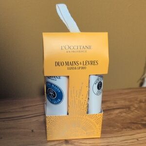NIB L'OCCITANE Yellow Hand & Lip Care Set